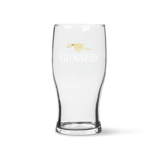 'Gunners' Pint Glass